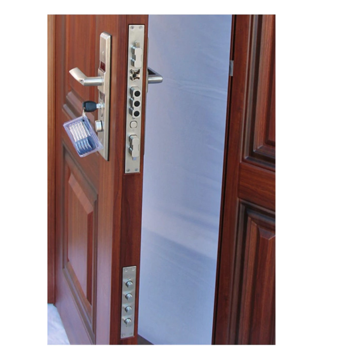 Puerta y media Puerta de seguridad maxima 9cm ancho alto 2,05m ancho 120cm - Imagen 2